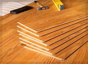 Installation de parquet stratifié (laminé)